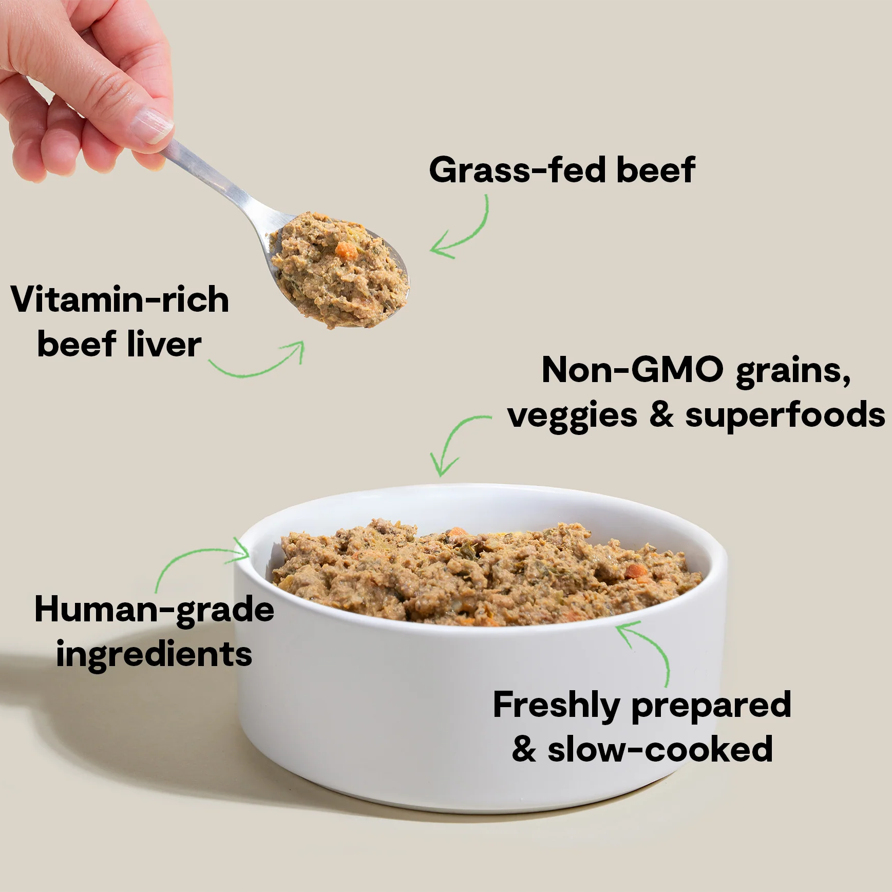 Open Farm Gently Cooked Frozen Dog Food - Beef