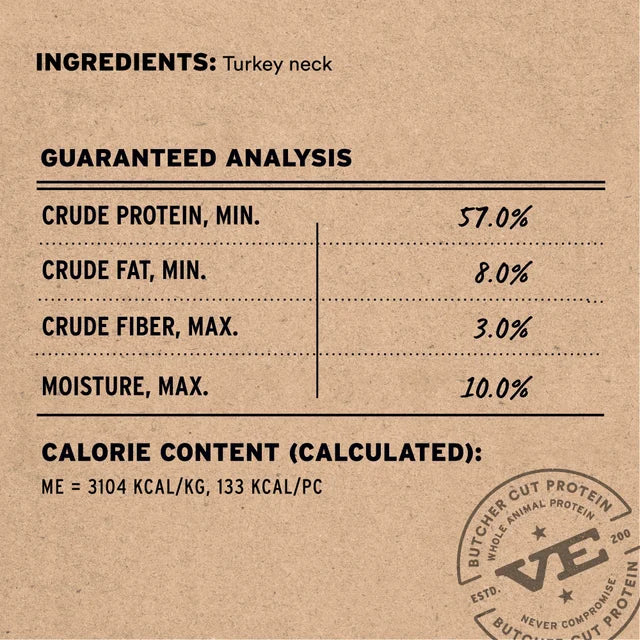 Vital Essentials Raw Bar Turkey Neck