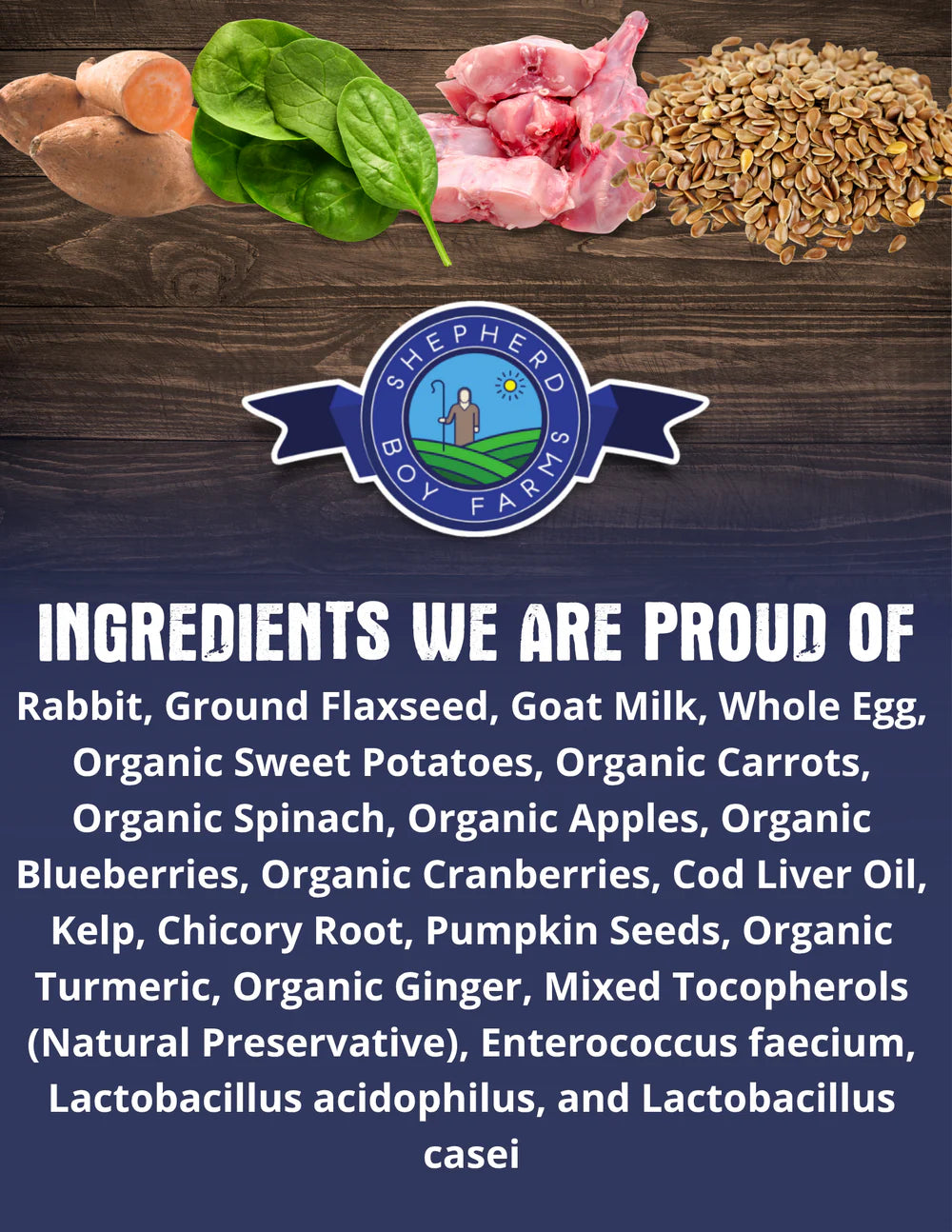 Shepherd Boy Farms Dog Freeze Dried Rabbit