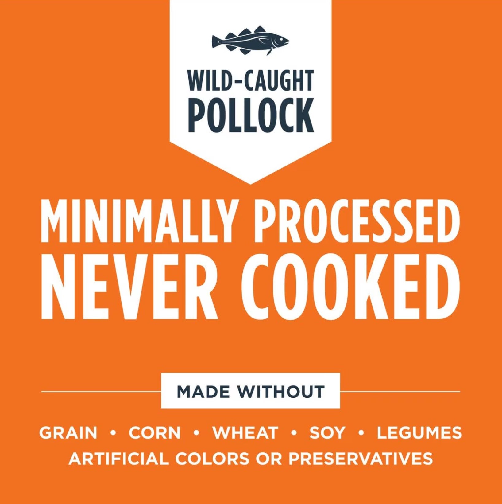 Instinct Raw Meals Wild- Caught Alaskan Pollock Recipe Grain- Free Freeze Dried Dog Food