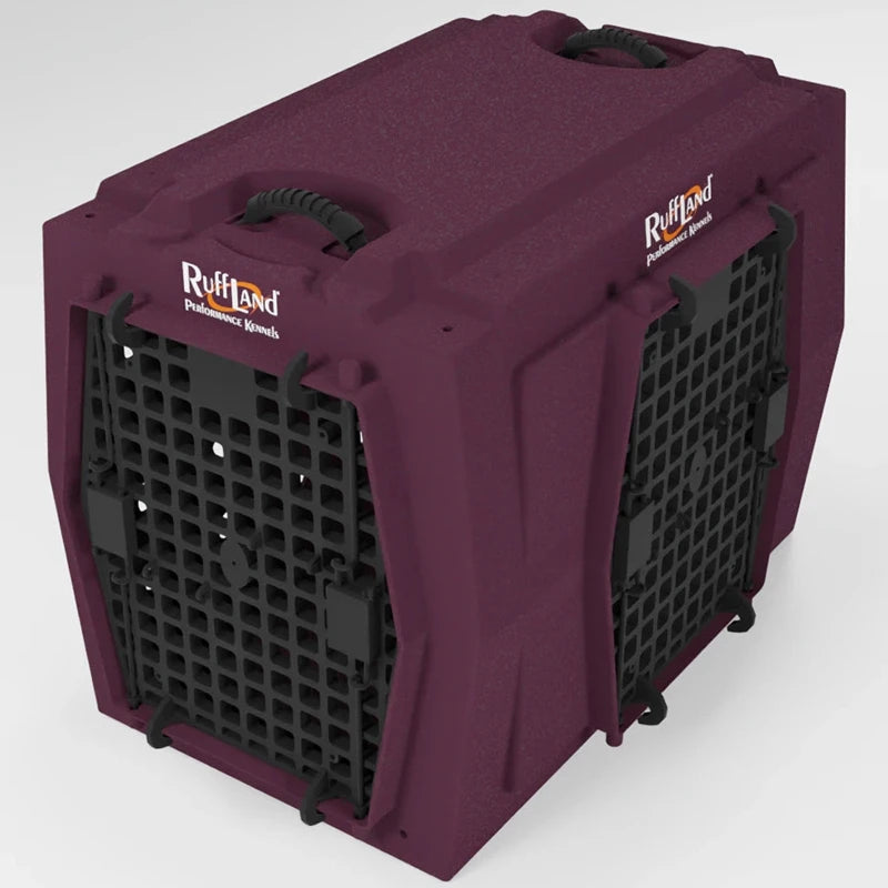 PRE- ORDER Ruff Land Performance Kennel - Merlot