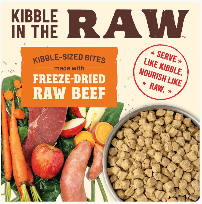 Primal Kibble in the Raw Dog Food-Beef