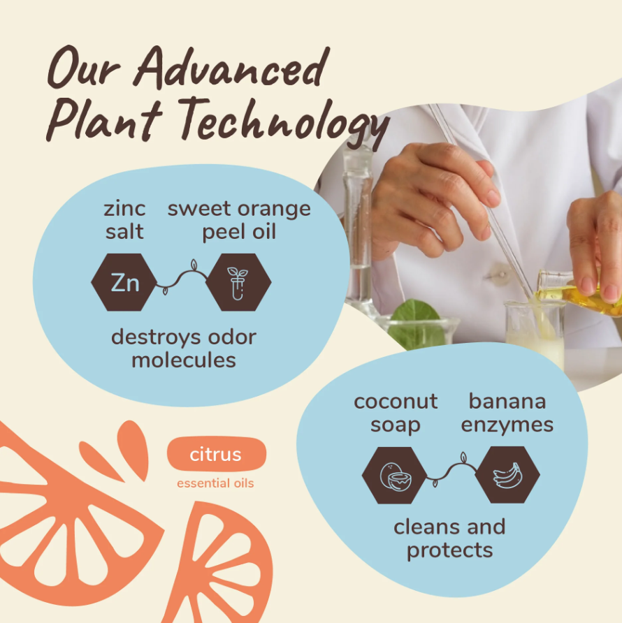 Kin + Kind Pee + Stain + Odor Destroyer - Citrus