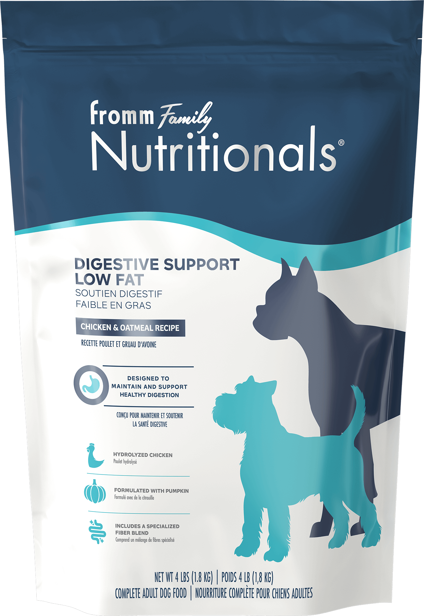 Fromm Nutritionals Digestive Support Hydrolyzed Chicken & Oatmeal Recipe