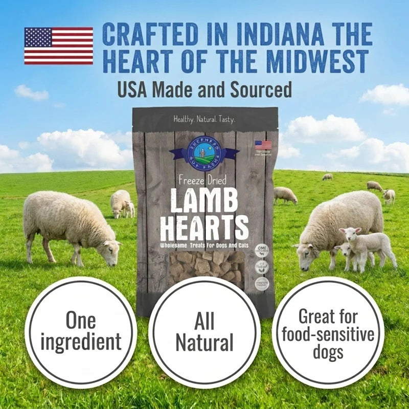 Shepherd Boy Farms Freeze-Dried Lamb Heart