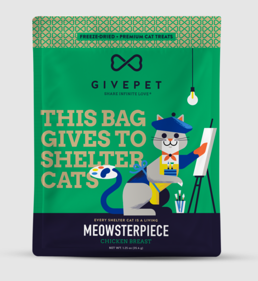 GivePet Cat Grain Free Freeze Dried Meowsterpiece Chicken
