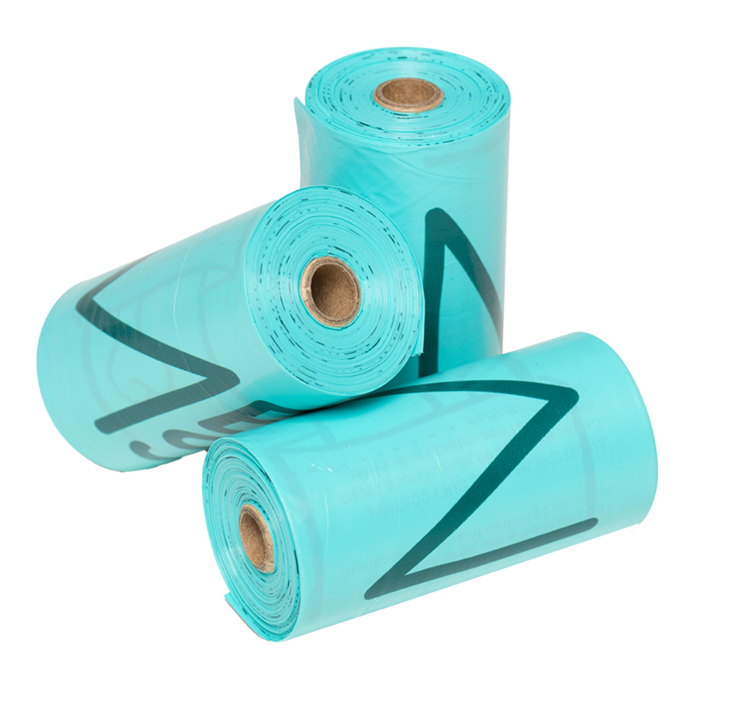 Messy Mutts Poop Bags 8Rolls/120ct