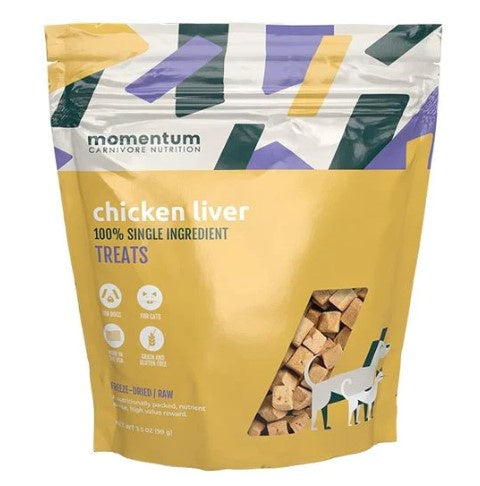 Momentum Freeze-Dried Chicken Liver Treats