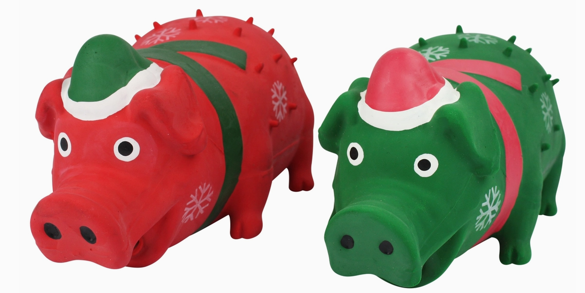 Multipet 8" Globlet w/Scarf & Hat Dog Toy