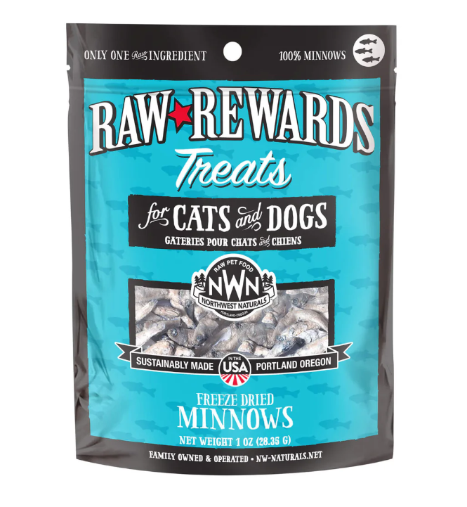 Northwest Naturals Raw Rewards Treats - Minnows