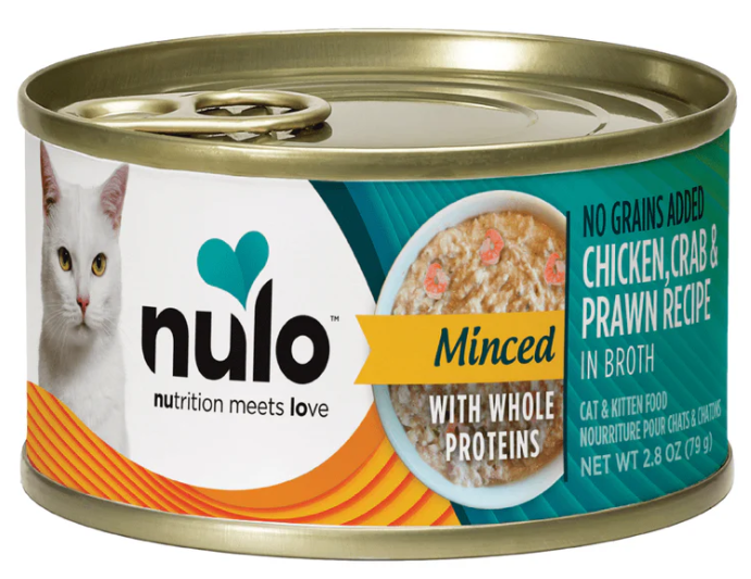Nulo Minced Cat Chicken, Crab & Prawn