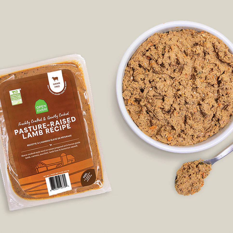 Open Farm Gently Cooked Frozen Dog Food - Lamb