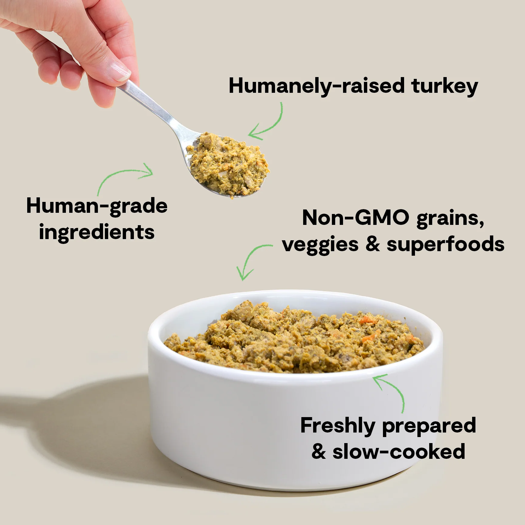 Open Farm Gently Cooked Frozen Dog Food - Turkey