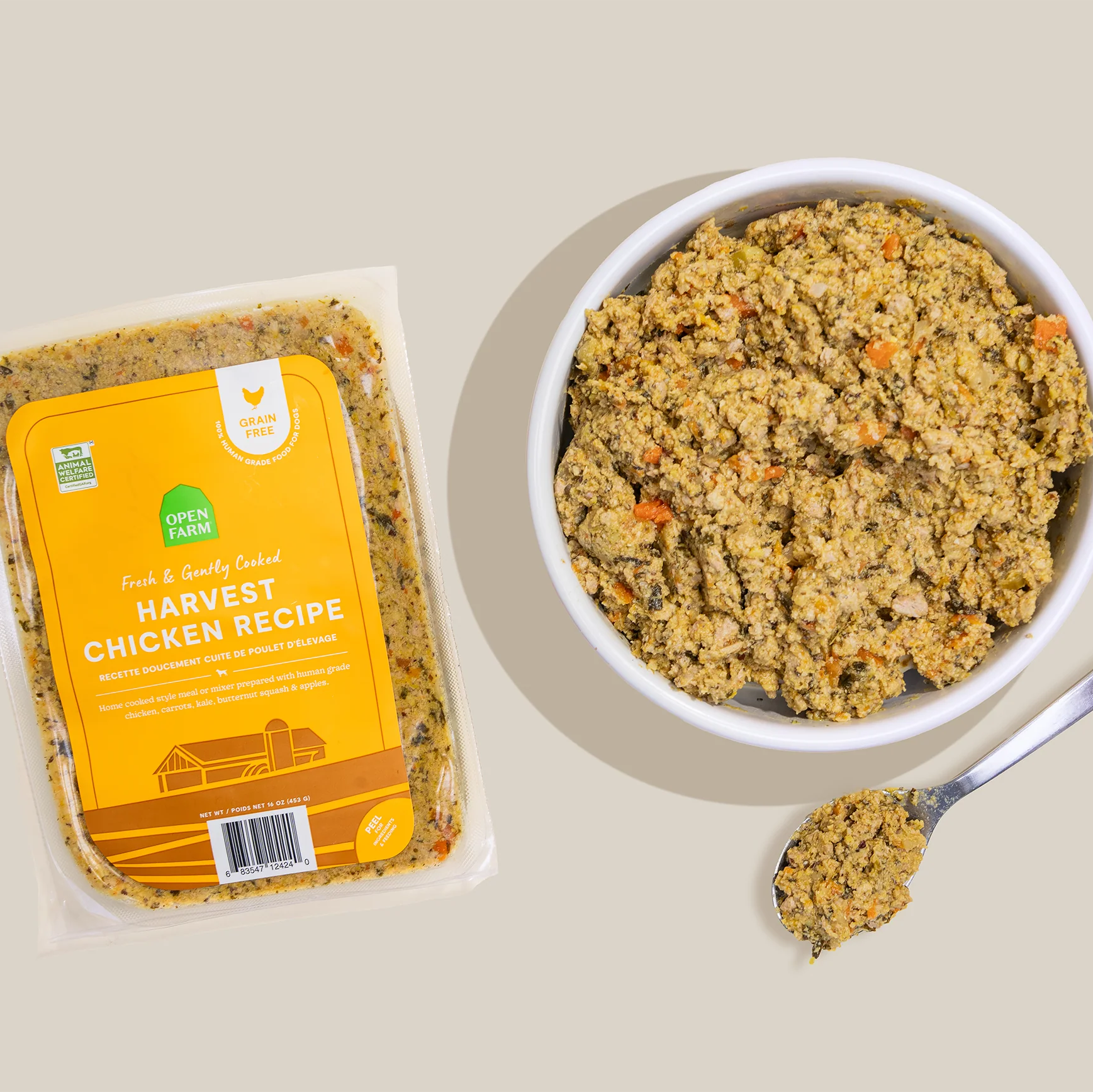 Open Farm Gently Cooked Frozen Dog Food - Chicken