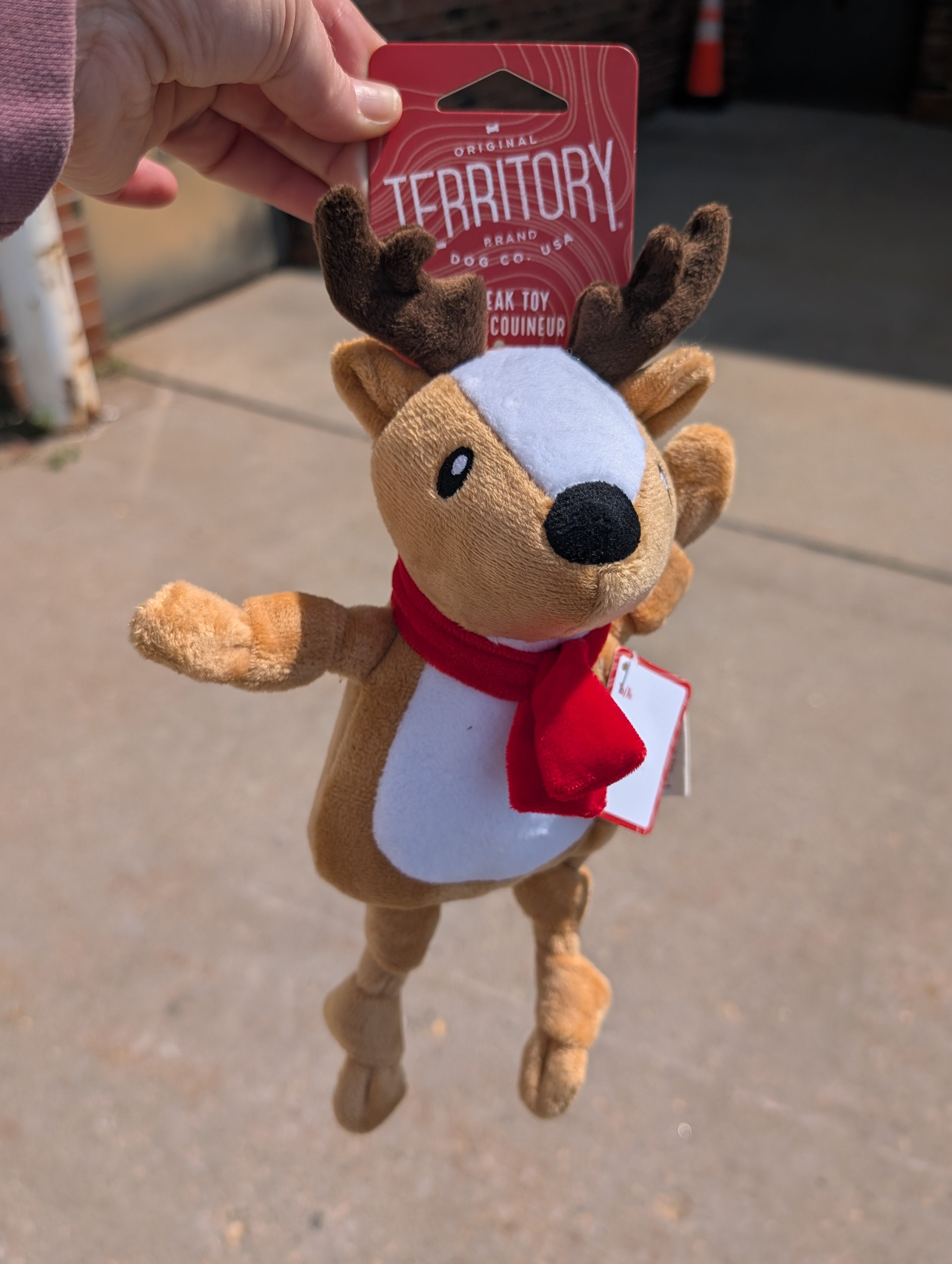 Territory Plush Knot Reindeer