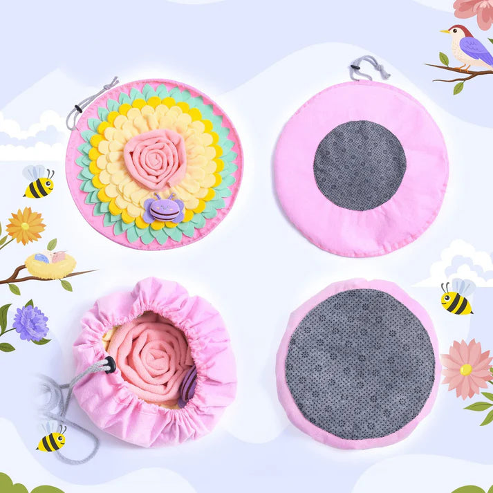 Flower Snuffle Mat For Dogs Interactive Treat Puzzle