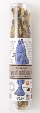 Polkadog Cod Skins Dehydrated Dog & Cat Treats