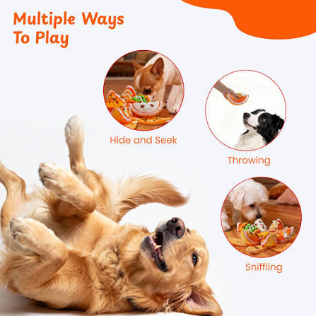 Pumpkin Puzzle Dog Toys