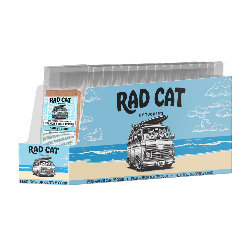 Rad Cat Raw Frozen Salmon & Beef Recipe