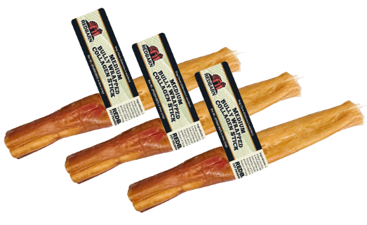 RedBarn Medium Bully Wrapped Collagen Stick