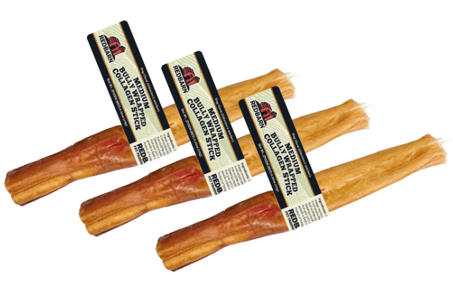 RedBarn Medium Bully Wrapped Collagen Stick