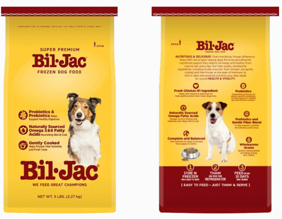 Bil-Jac Frozen Dog Food