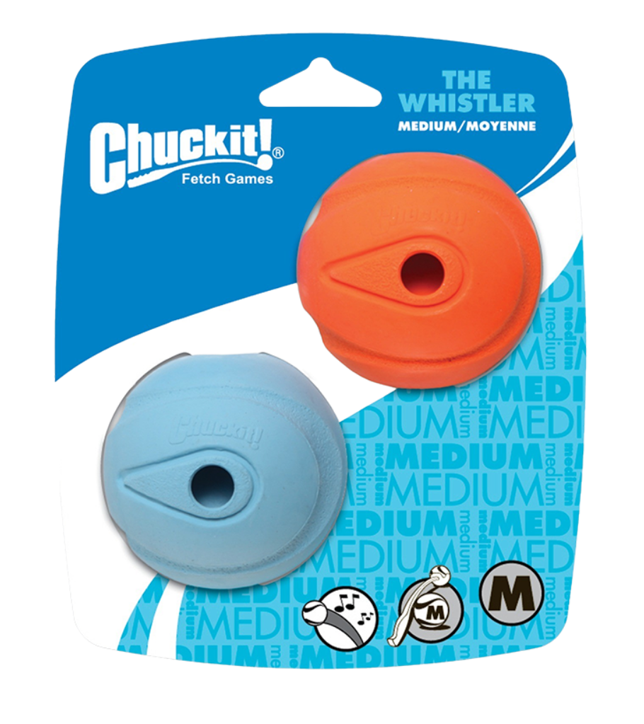 ChuckIt! Dog Whistle Medium Ball 2 Pack