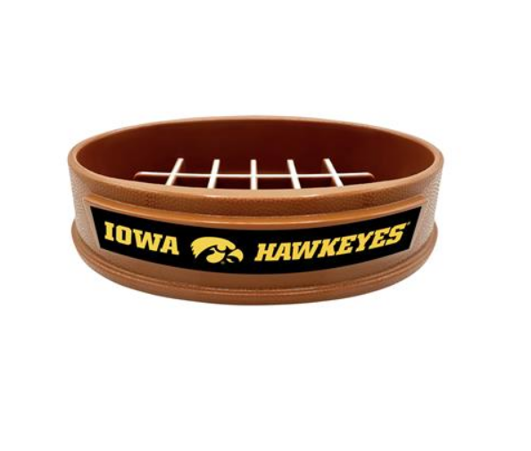 Pets First Iowa Football Slow Feeder Bowl