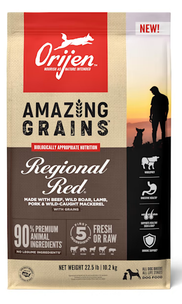 Orijen Amazing Grains Regional Red