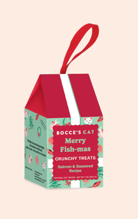 Bocce's Cat Merry Fish-Mas