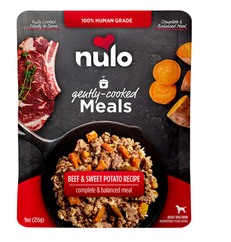 Nulo Dog Gently Cooked Meal for Dogs Beef & Sweet Potato Recipe