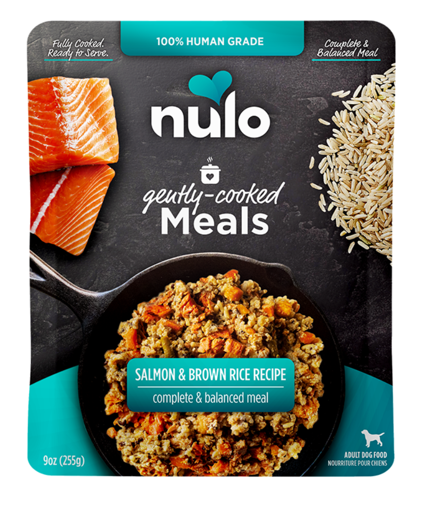 Nulo Dog Gently Cooked Meal for Dogs Salmon & Brown Rice Recipe