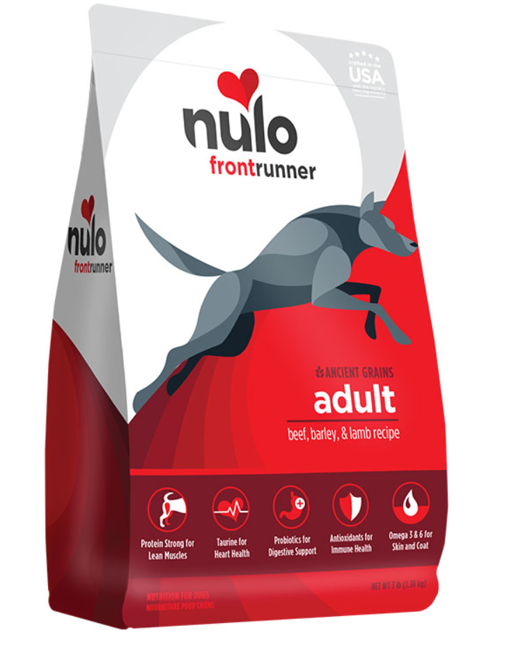 Nulo Frontrunner Adult Dog Grain In Beef, Barley & Lamb