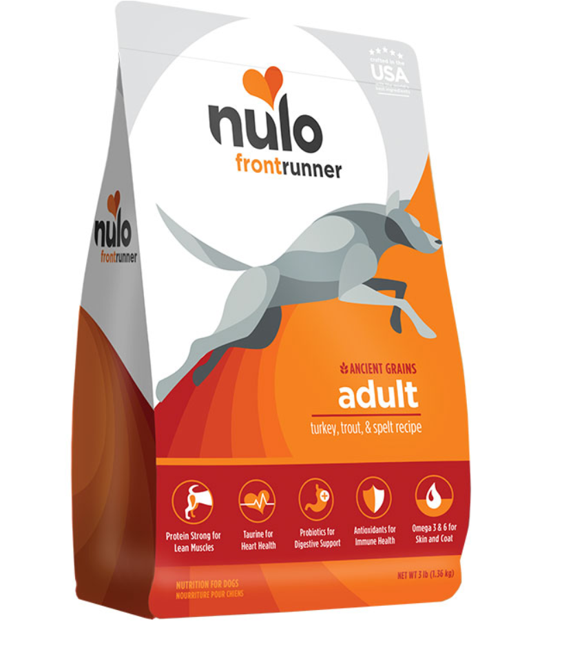 Nulo Frontrunner Adult Dog Grain In Turkey, Trout & Spelt