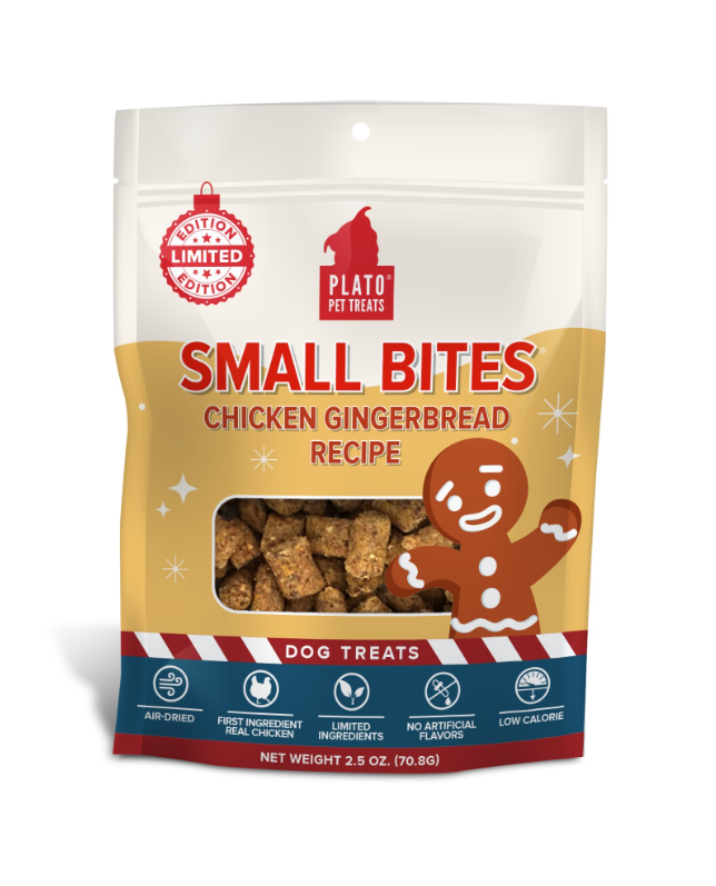 Plato Holiday Small Bites Chicken Gingerbread Recipe 2.5oz