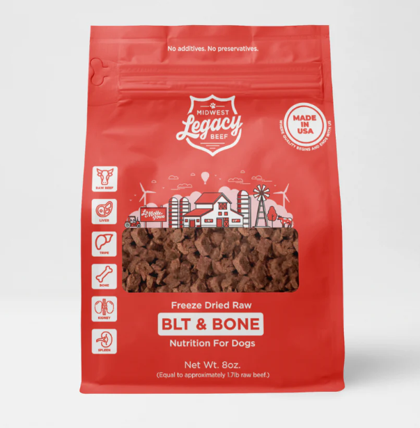 Midwest Legacy Beef Freeze Dried BLT & Bone