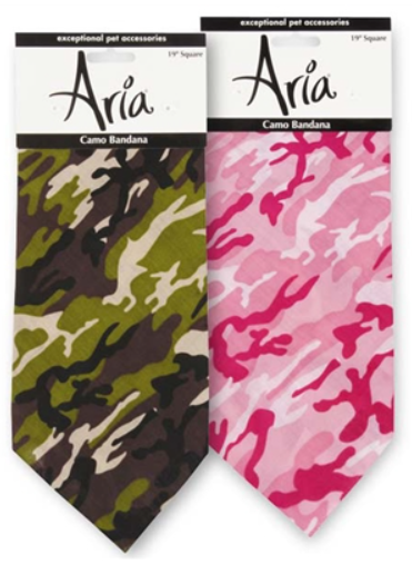 Aria Camo Bandana