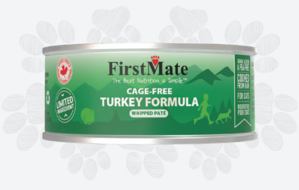 FirstMate Cat LID Cage-Free Turkey 3.2oz Can