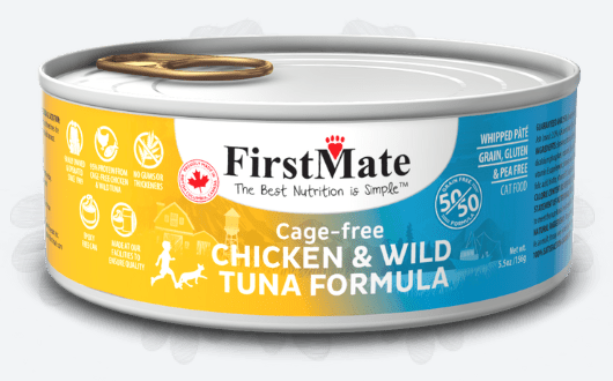 FirstMate Cat Chicken & Wild Tuna 5.5oz Can