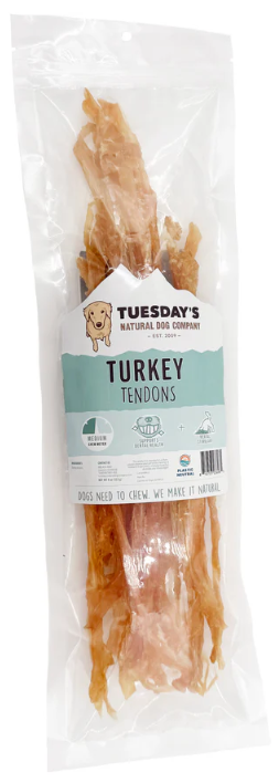 Tuesday's Turkey Tendons - 4oz