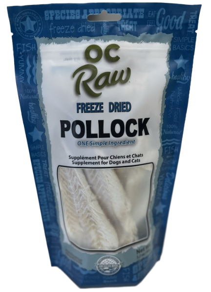 OC Raw Freeze-Dried Pollock Treats