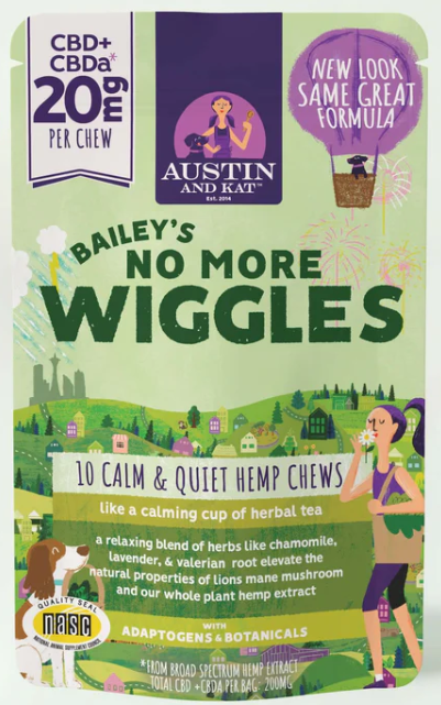 Austin and Kat No More Wiggles Chew