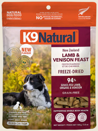 K9 Natural Lamb and Venison Feast