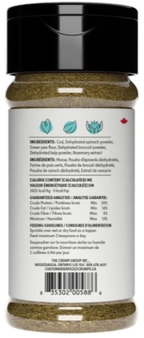 Crumps' Naturals Superfood Sprinkles Dog Food Topper