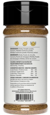Crumps' Naturals Superfood Sprinkles Dog Food Topper