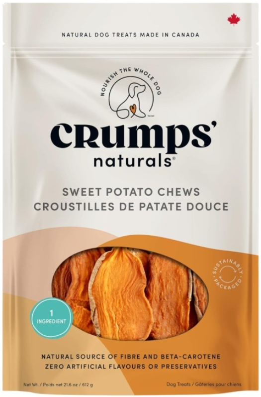 Crumps' Naturals Sweet Potato Chews 21.6oz