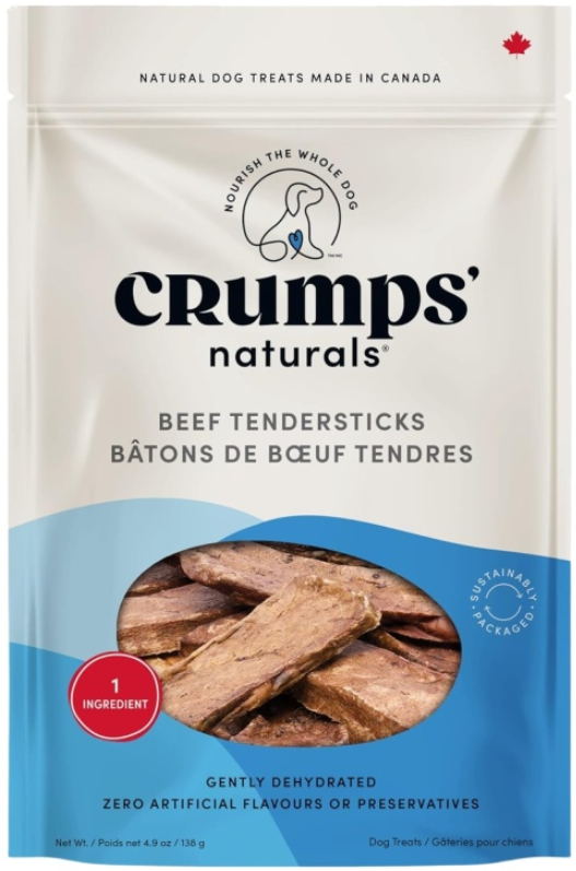 Crumps' Naturals Beef Tendersticks - Beef Lung