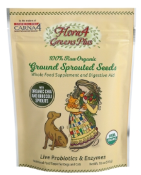 Flora4 Greens Plus Sprouted Seeds Food Topper