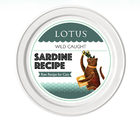 Lotus Raw Wild Caught Sardine Recipe For Cats