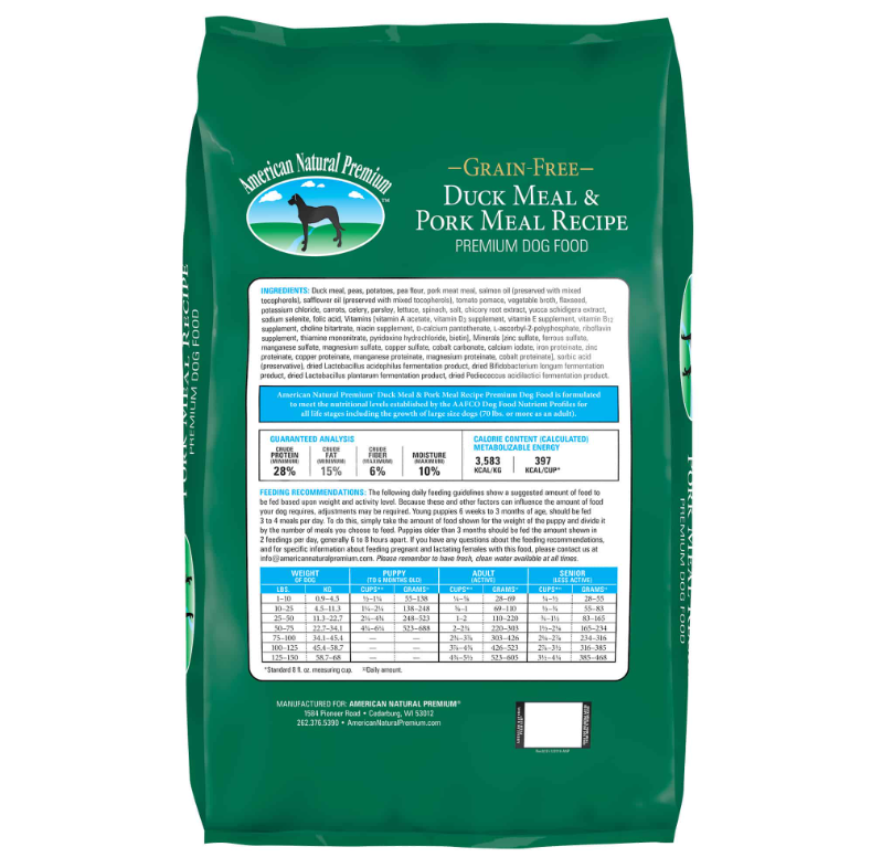 ANP Grain Free Duck and Pork 26lb